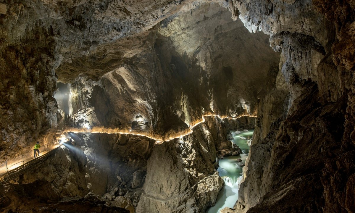 Die Höhlen von Škocjan